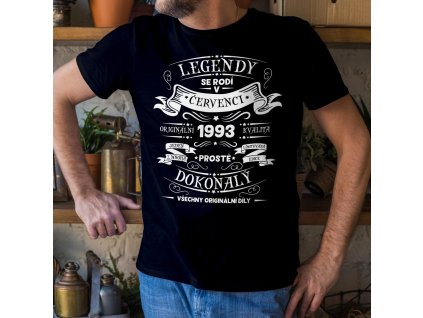 legendy se rodí mockup černý