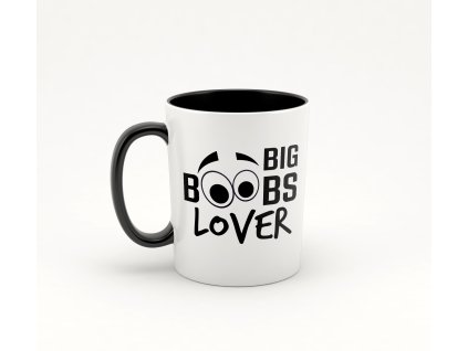 big boobs lover levá ruka funny hrnek kopie