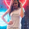 prcat dámský mockup bílá