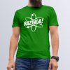 bazzinga atom pánský mockup zelený