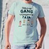 Tohle je můj GANG a já jsem jejich hrdý TÁTA - Pánské tričko s potiskem