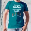 Tohle je můj GANG a já jsem jejich hrdý TÁTA - Pánské tričko s potiskem