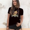 sob veselé vánoce mockup dámský černý