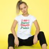 No boyfriend no problem mockup bílá