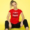 No boyfriend no problem mockup červený