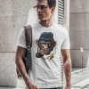Monkey gangster Pánský mockup blý