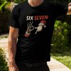 six seven mockup pánské černé