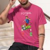 fotbal volá mockup purpurová
