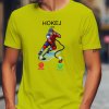 hokej volá mockup limetková