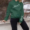 Máma - Dámská mikina se jmény dětí na rukávu