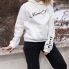 Máma - Dámská mikina se jmény dětí na rukávu
