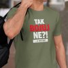 Tak bojuj ne a musim mockup pánský khaki