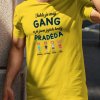 Tohle je můj gang a já jsem jejich hrdý praděda mockup žlutá