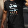 Tohle je můj GANG a já jsem jejich hrdý PRADĚDA Pánské tričko s potiskem – personalizovaný dárek pro pradědu  Ideální personalizovaný dárek pro pradědu
