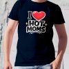 i love hot moms mockup námořní modrá