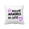 povlak na polštář bílý černý