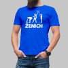 ženich drinking team mockup modrá