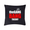 dekorační polštář s potiskem the gang bang theory černý