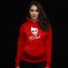 joker why so serious mockup dámská mikina kopie červená