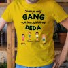 jsem dědá a tohle je můj gang mockup pánský žlutá