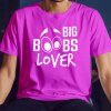 Big boobs lover mockup purpurová