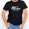 Mám dobré srdce, ale ta huba Pánský mockup černé