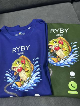Skvělá trička pro rybaření Objednávku můžete vytvořit zde: https://www.zzeshop.cz/ryby-volaji-panske-tricko-pro-rybare/
