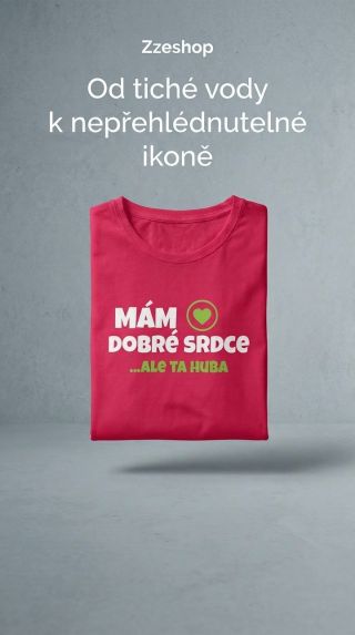 Staňte se hvězdou každé party. Tričko, které konečně řekne pravdu za vás.