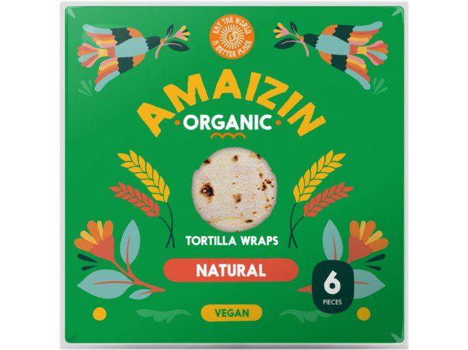 tortilla natural amaizin