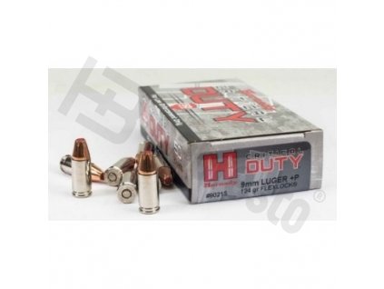 Hornady, Critical Duty LE, 9mm Luger+P, 124GR, Flex Lock Duty