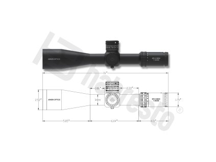 Puškohled ARKEN OPTICS EP5 7-35X56 Gen2 FFP MRAD