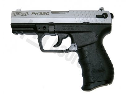 Pistole Walther PK380, ráže 9 mm Browning - 380 AUTO, niklovaná