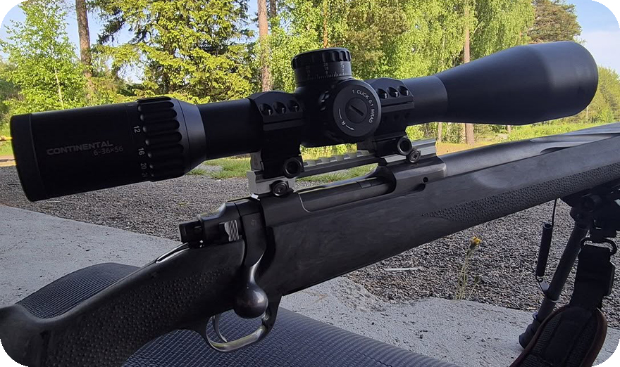 Vector Optics Continental x6 6-36×56 FFP PRS