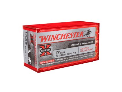 17 HMR Winchester Super X JHP