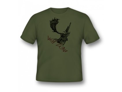 Wildzone triko logo daněk 4XL