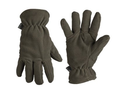 MIltec rukavice zelené fleece