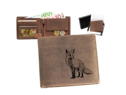 peněženka liška