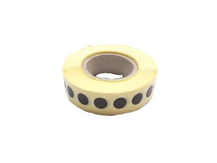 Zálepka na terč černá 10mm