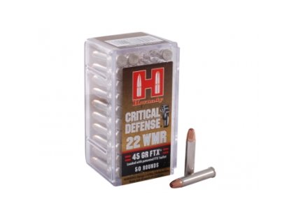 22 WMR Hornady FTX Critical Defense 45gr