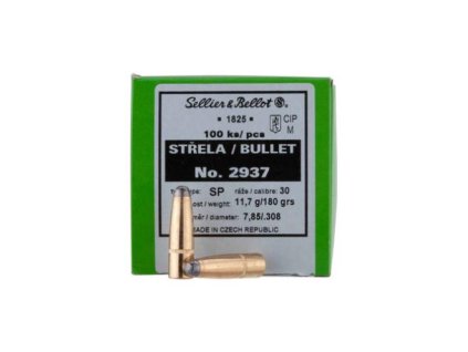 střela 2937 SP 11,7g (180gr) - 308 Win / 30-06 Spr.