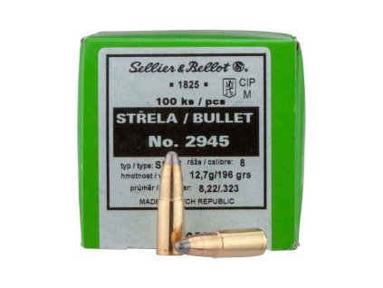 střela 2945 SPCE 12,7g (196gr) - 8x57
