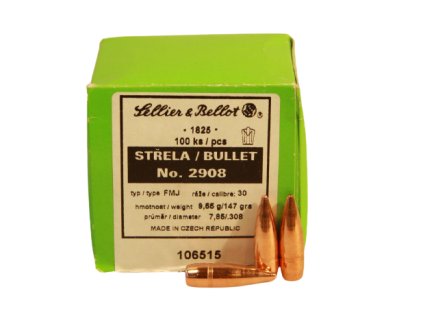 Střela 2908 FMJ 9,55g (147gr) - 30
