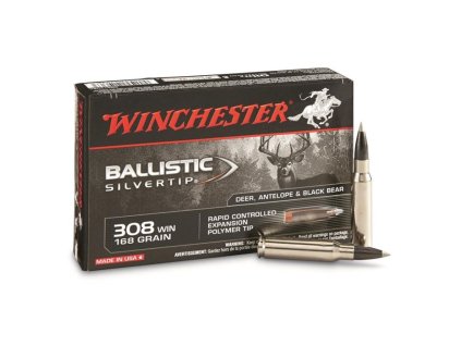 308 Win. Winchester Baistic Silvertip 10,9g (168gr)