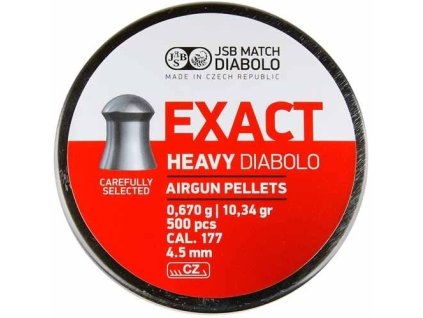 Diabolky 4,51mm JSB Exact Heavy 500ks