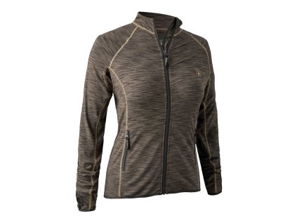 deerhunter lady insulated fleece hnědá 36