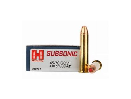 45-70 hornady subsonic