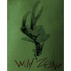 Wildzone triko motiv z blízka