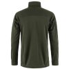 abisko lite fleece tmvě zelená mikina fjalraven.
