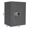 rottner wertschutzschrank en1 toscana 65 el anthrazit v2 T04685 abmessungen