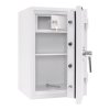 rottner wertschutzschrank atlas fire premium 65 elektronikschloss en1 weiss T05987 offen